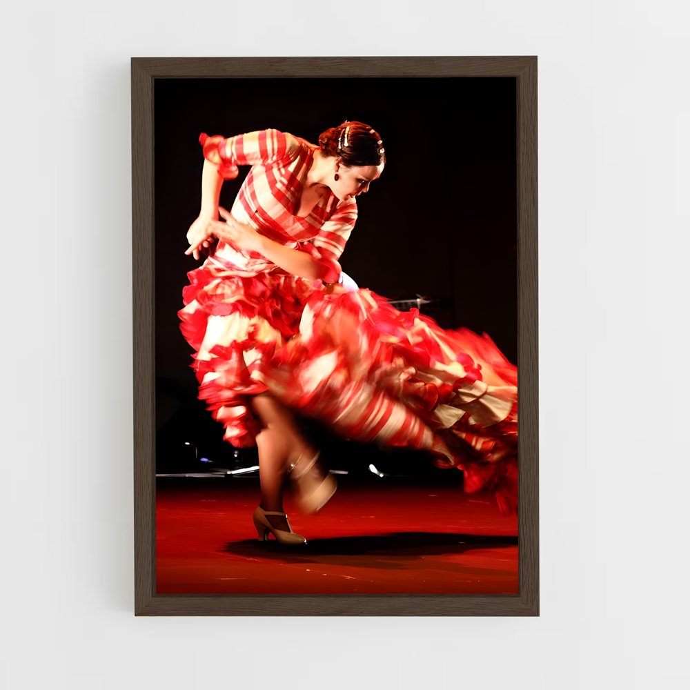 Poster Danseuse Écarlate (vue 5)